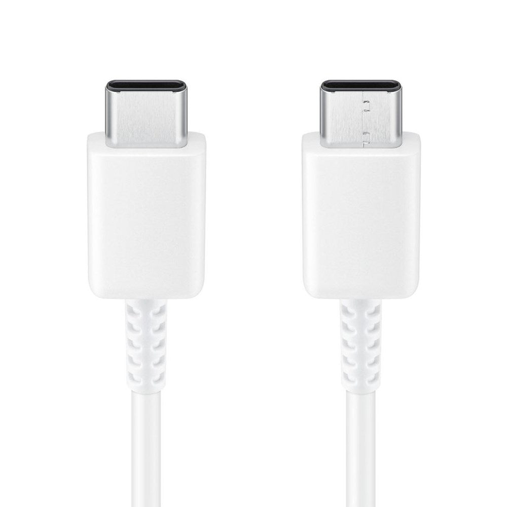 Original Samsung USB-C til USB-C-kabel 25W (EP-DA705BWE) - 3A - 1m - Hvit