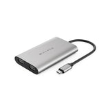 Hyperdrive USB-C til 2 x HDMI Adapter - Sølv