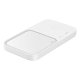 Original Samsung 15W DUO Wireless Pad Trådløs Qi Oplader - Hvid