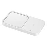 Original Samsung 15W DUO Wireless Pad Trådløs Qi Oplader - Hvid