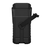 Sandberg Survivor Powerbank 10 000 mAh w. Sollading, lommelykt og radio - USB-A - Sort