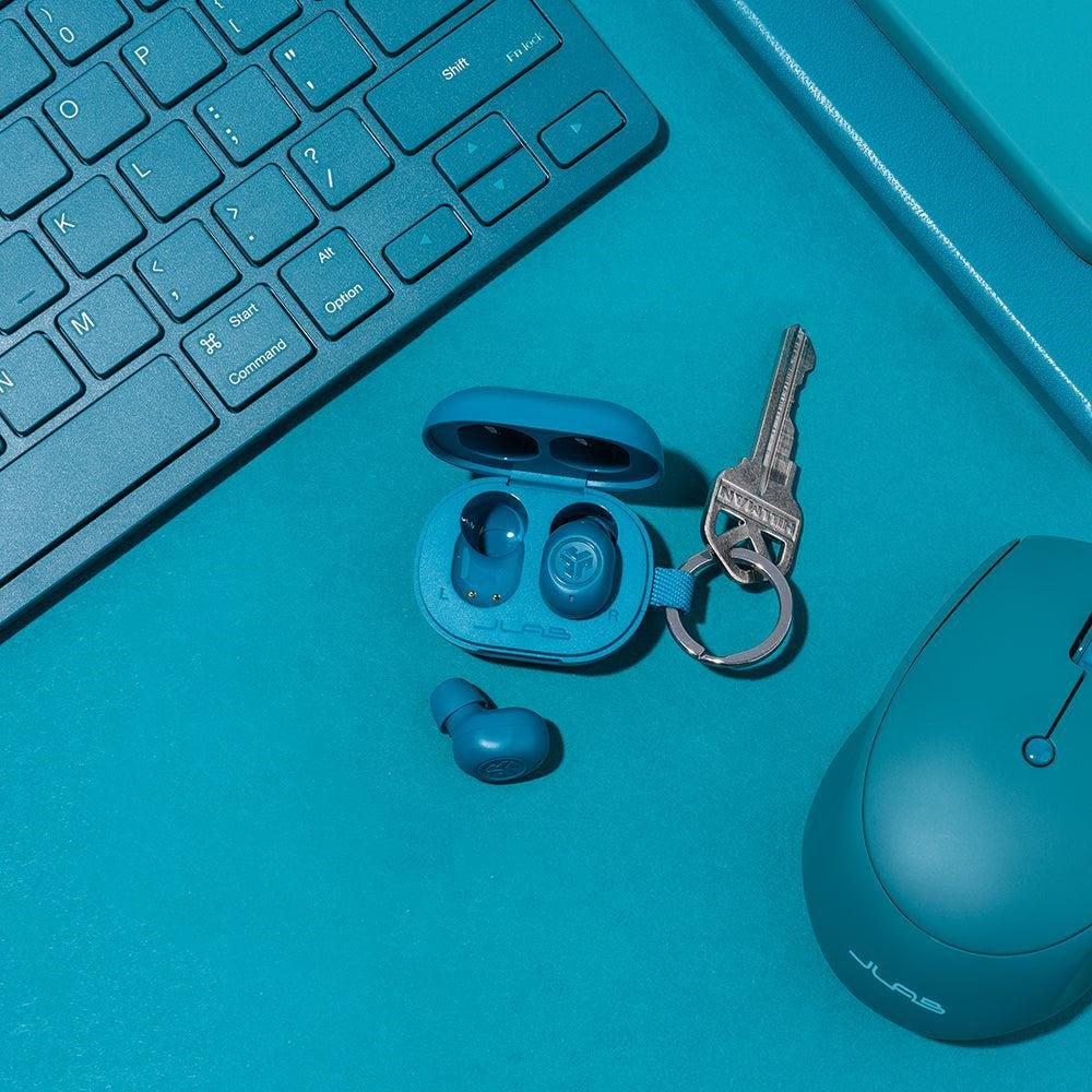 JLab JBuds Mini True Wireless In-Ear-hodetelefoner - Aqua