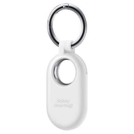 Originalt Samsung Galaxy SmartTag 2 Silikonetui - Hvit 