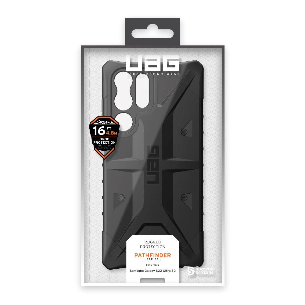 Samsung Galaxy S22 Ultra UAG PATHFINDER Series Bakdeksel - Svart - Svart