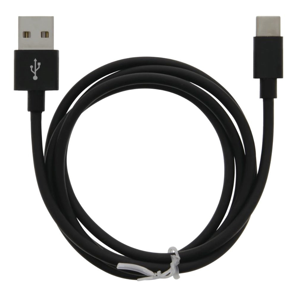 mob:a USB2.0 - USB-C Kabel 1 meter (2.4A/12W) - Sort