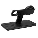 Fast MagPowerstation 3-i-1 30W trådløs lader - MagSafe-kompatibel - Svart