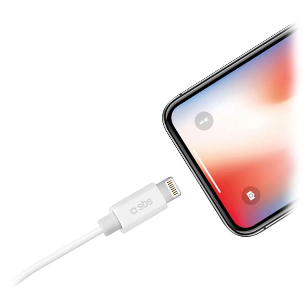 SBS Studio Mix 100 Hodetelefon In-Ear m. Lyn og mikrofon - Hvit