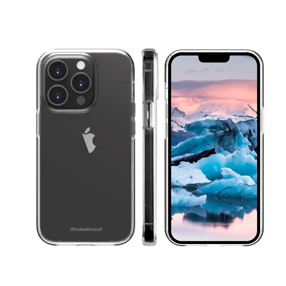 dbramante1928 iPhone 14 Pro Iceland Pro Case - 100% Genbrugsplast - Gennemsigtig