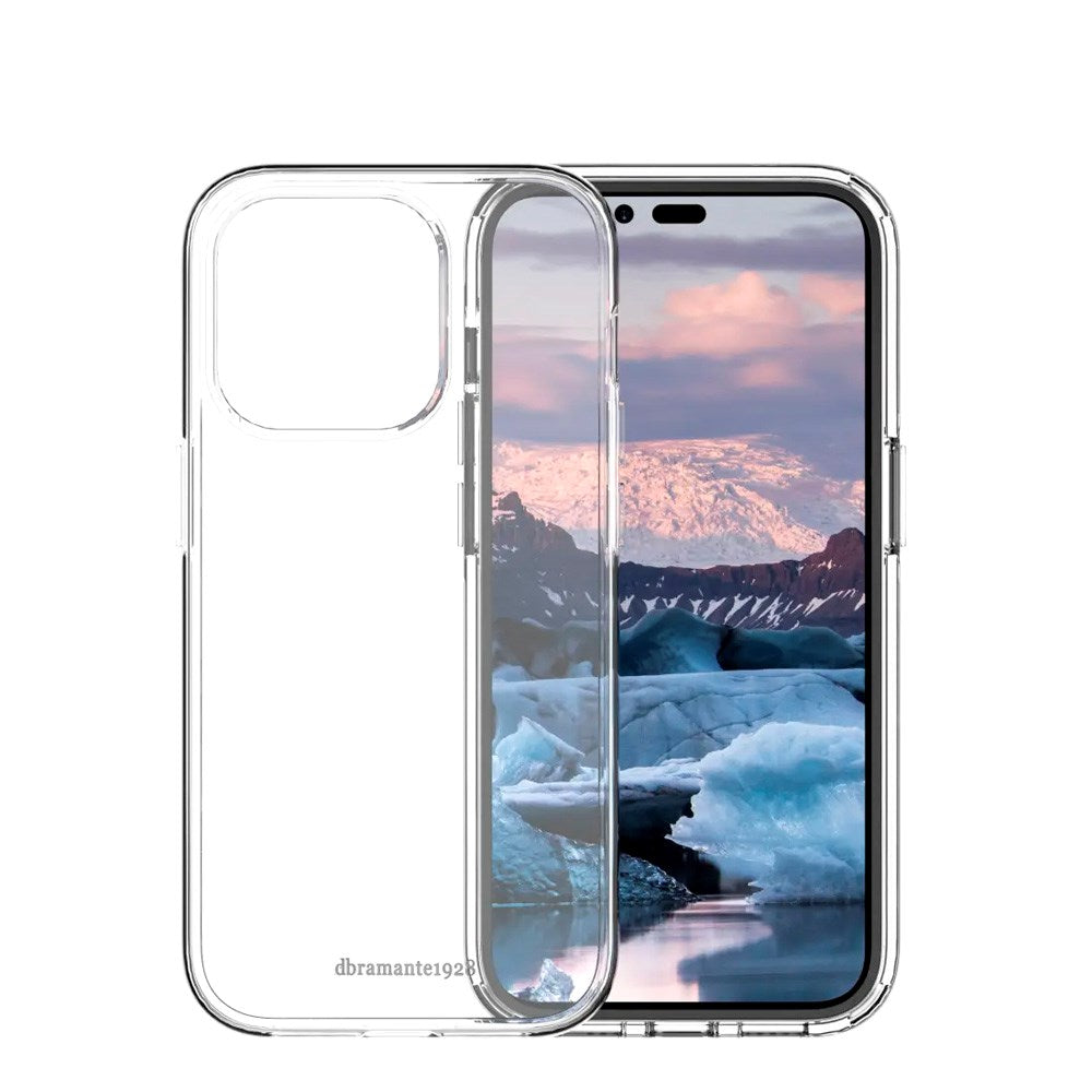 dbramante1928 iPhone 14 Pro Iceland Pro Case - 100% Genbrugsplast - Gennemsigtig