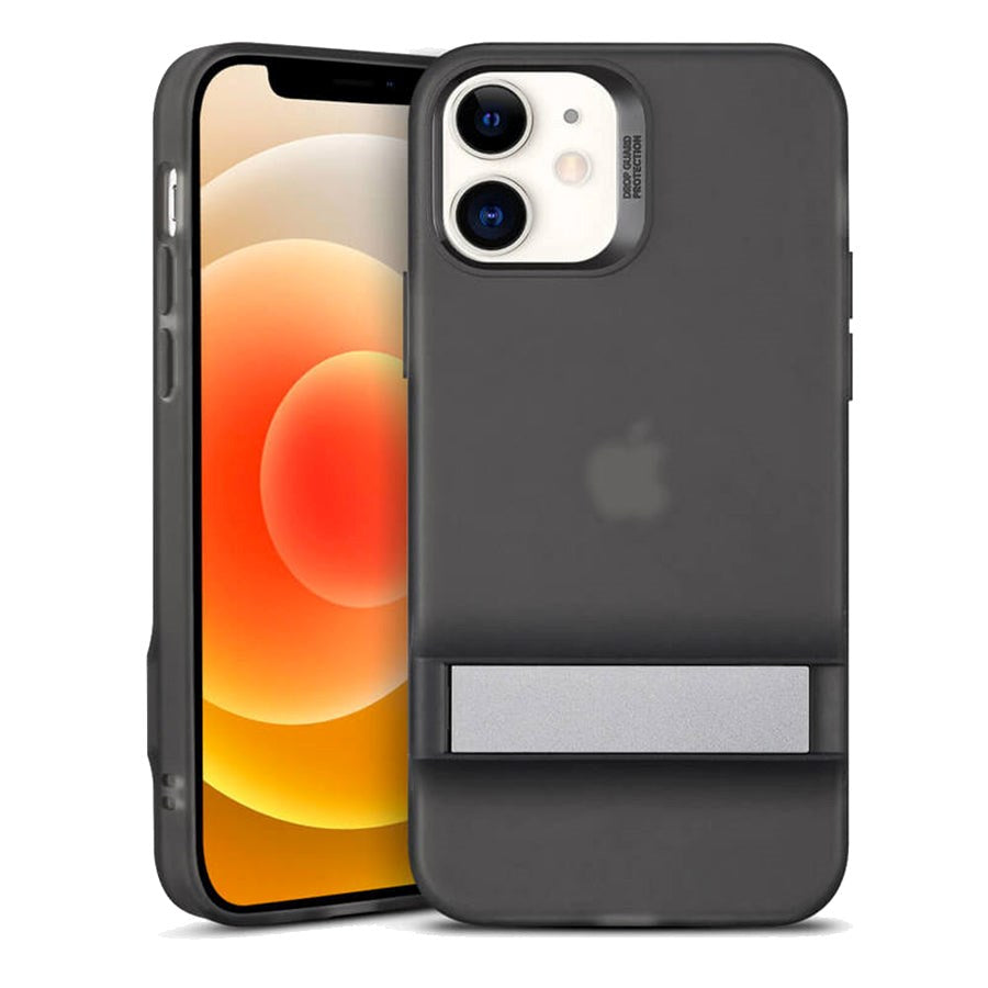 iPhone 12 Mini ESR Air Shield Boost Cover m. Kickstand - Sort