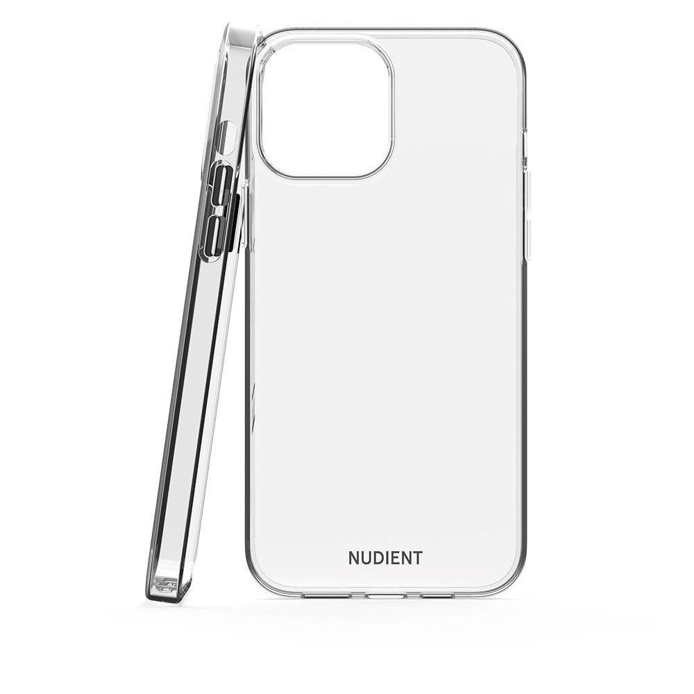 Nudient iPhone 13 Pro Max Fleksibelt Bagside Cover - Gennemsigtig