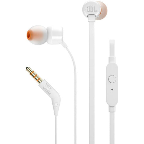JBL by Harman TUNE 110 - In-ear hodetelefoner - Hvit