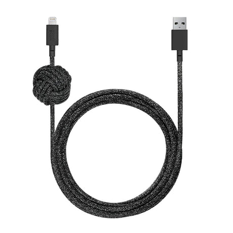 Native Union Night Kabel USB-A til Lightning 3 meter. - Cosmos