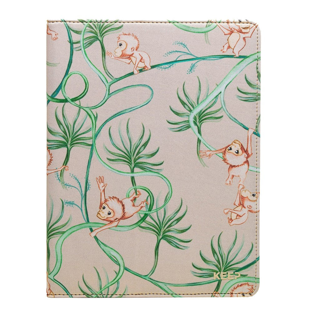 iPad 10.2" (2021 / 2020 / 2019) / Air (2019) Trunk Flip Cover m. Aber - Brun