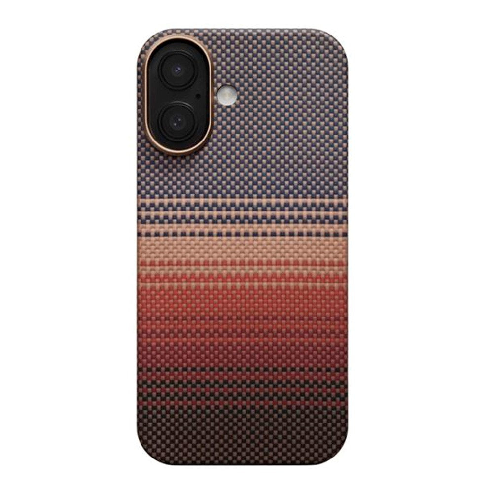 PITAKA iPhone 17 Ultra Slim Bagside Cover - MagSafe Kompatibel - Sunset