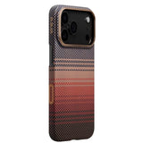 PITAKA iPhone 17 Pro Ultra Slim Bagside Cover - MagSafe Kompatibel - Sunset