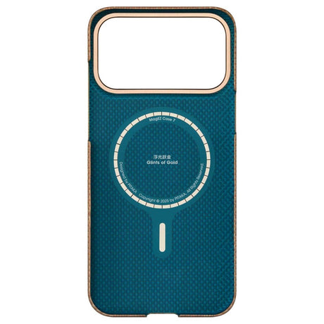 PITAKA iPhone 17 Pro Max Ultra Slim Bagside Cover - MagSafe Kompatibel - Golden Glint