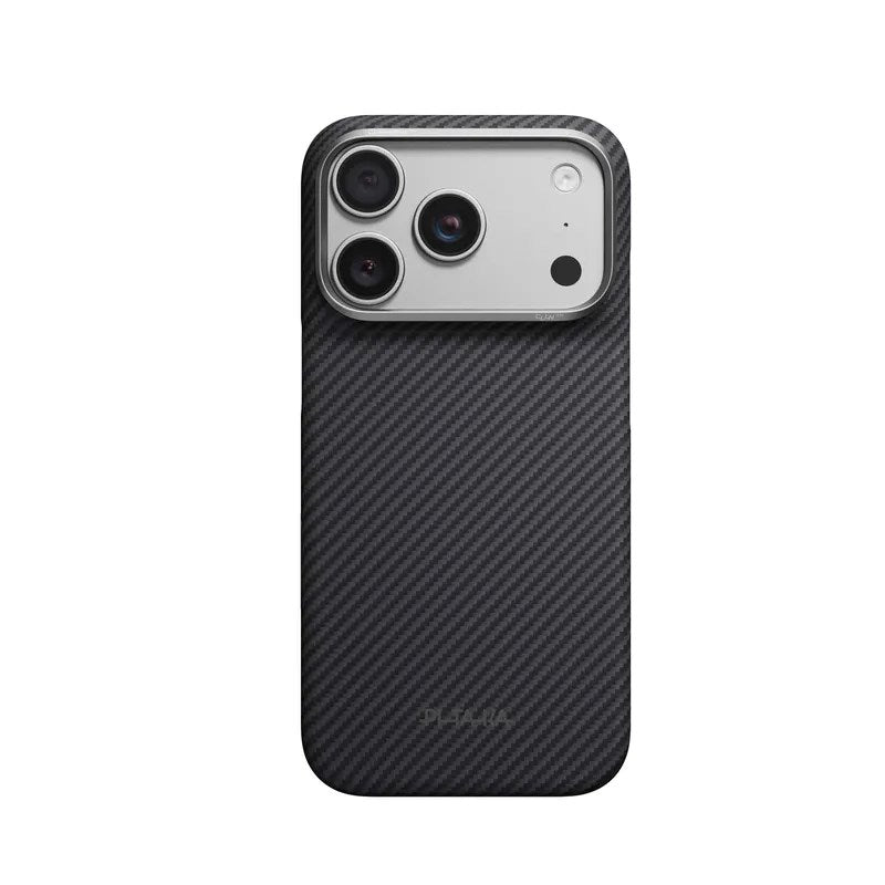 Pitaka iPhone 18 Pro / 17 Pro Edge Bagside Cover - MagSafe Kompatibel - Sort / Grå