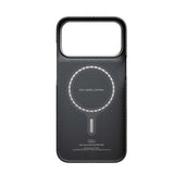 Pitaka iPhone 18 Pro Max / 17 Pro Max Edge Bagside Cover - MagSafe Kompatibel - Sort / Grå