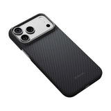 Pitaka iPhone 18 Pro Max / 17 Pro Max Edge Bagside Cover - MagSafe Kompatibel - Sort / Grå