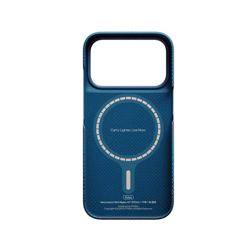 Pitaka iPhone 18 Pro / 17 Pro Edge Bagside Cover - MagSafe Kompatibel - Moonrise