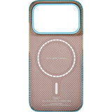 Pitaka iPhone 18 Pro / 17 Pro Edge Bagside Cover - MagSafe Kompatibel - Lucid Blue