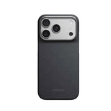 Pitaka iPhone 18 Pro / 17 Pro Edge Bagside Cover - MagSafe Kompatibel - Lava Black