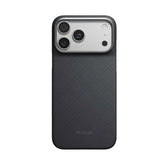 Pitaka iPhone 18 Pro Max / 17 Pro Max Edge Bagside Cover - MagSafe Kompatibel - Basalt Black