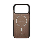 Pitaka iPhone 18 Pro Max / 17 Pro Max Edge Bagside Cover - MagSafe Kompatibel - Basalt Black