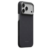 Pitaka iPhone 18 Pro Max / 17 Pro Max Edge Bagside Cover - MagSafe Kompatibel - Basalt Black