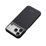 Pitaka iPhone 18 Pro Max / 17 Pro Max Edge Bagside Cover - MagSafe Kompatibel - Basalt Black