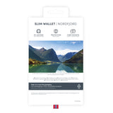 iPhone 13 Pro Max Key Nordfjord Slim Wallet Skinndeksel m. Veske - Svart