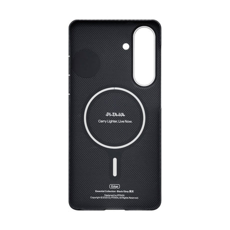 Samsung Galaxy S26+ (Plus) PITAKA Edge Bagside Cover - MagSafe Kompatibel - Black / Grey Twill