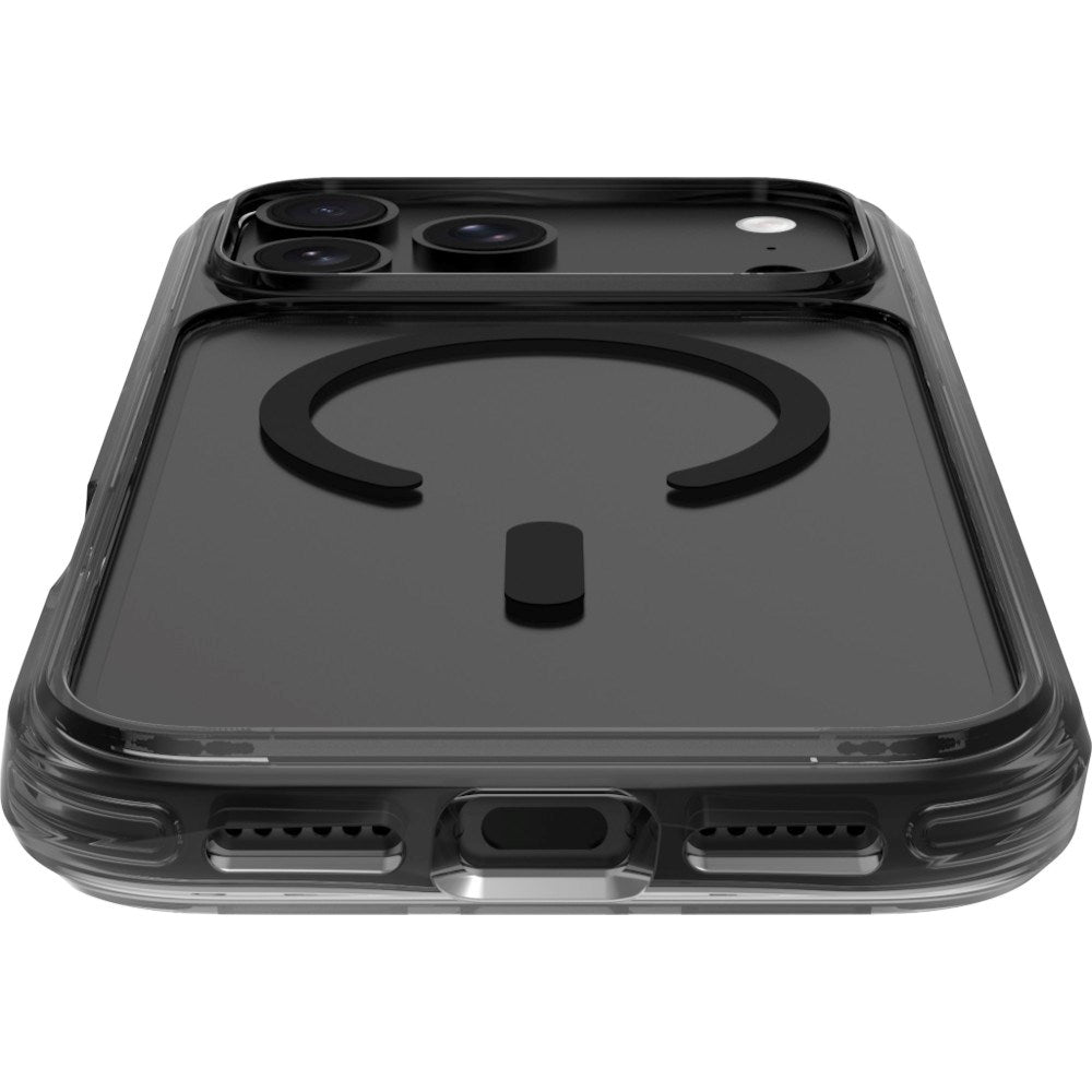 LAUT iPhone 18 Pro Max / 17 Pro Max CRYSTAL MATTER X Mobil Cover - MagSafe Kompatibel - Sort / Gennemsigtig