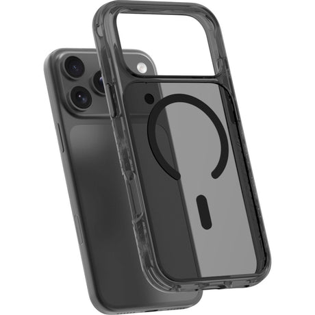 LAUT iPhone 18 Pro Max / 17 Pro Max CRYSTAL MATTER X Mobil Cover - MagSafe Kompatibel - Sort / Gennemsigtig