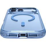 LAUT iPhone 18 Pro Max / 17 Pro Max CRYSTAL MATTER X Mobil Cover - MagSafe Kompatibel - Blå / Gennemsigtig