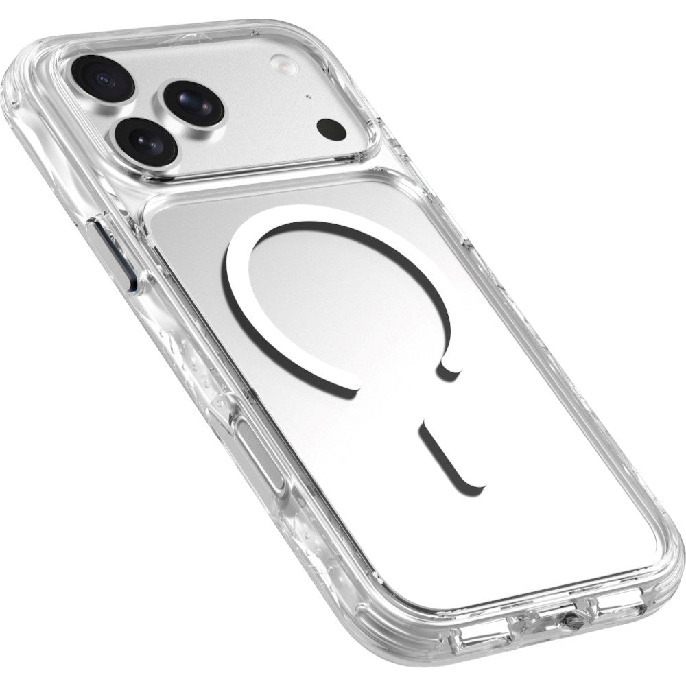 LAUT iPhone 18 Pro / 17 Pro CRYSTAL MATTER X Mobil Cover - MagSafe Kompatibel - Hvid / Gennemsigtig