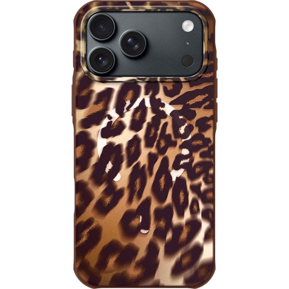 LAUT iPhone 18 Pro Max / 17 Pro Max HUEX WAVE Mobil Cover - MagSafe Kompatibel - Mocha Leopard
