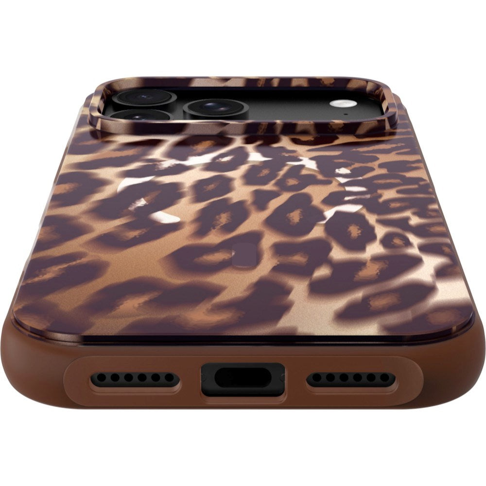 LAUT iPhone 18 Pro Max / 17 Pro Max HUEX WAVE Mobil Cover - MagSafe Kompatibel - Mocha Leopard