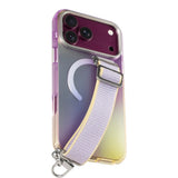 LAUT iPhone 18 Pro Max / 17 Pro Max NEON DREAM Mobil Cover med Strop - MagSafe Kompatibel - Cosmic Candy