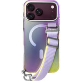 LAUT iPhone 18 Pro Max / 17 Pro Max NEON DREAM Mobil Cover med Strop - MagSafe Kompatibel - Cosmic Candy