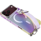 LAUT iPhone 18 Pro Max / 17 Pro Max NEON DREAM Mobil Cover med Strop - MagSafe Kompatibel - Cosmic Candy