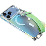 LAUT iPhone 18 Pro / 17 Pro NEON DREAM Mobil Cover med Strop - MagSafe Kompatibel - Trippy Tide