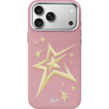 LAUT iPhone 18 Pro Max / 17 Pro Max TWINE EDGE Mobil Cover med Strop - MagSafe Kompatibel - Pink Crush Star