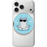 LAUT Magnetisk Ring Holder til Mobil MAGMOJI - Cat Stay Calm