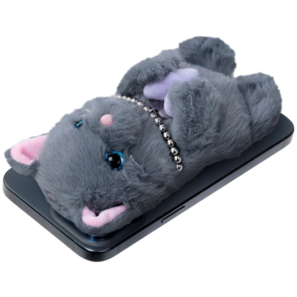 LAUT Magnetisk Wallet til Mobil MAGMOJI - MagSafe Kompatibel - Misty Cat