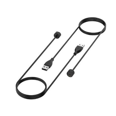 Telcon USB-A Oplader til Xiaomi Smart Band 7 / Mi Smart Band 6 / 5 - 1m - Sort