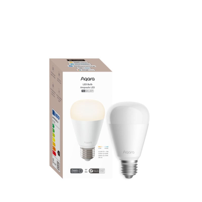 Aqara LED-pære T2 (CCT, E27) - Smart Light - Hvit
