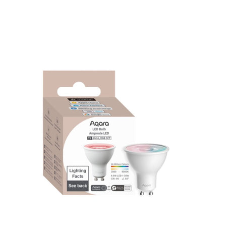 Aqara LED-pære T2 (RGB CCT, GU10) - Smart Light - Hvit