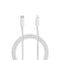 Upström Ëssentials USB-C til MFI Lightning-kabel 27W 2,5m - Hvit